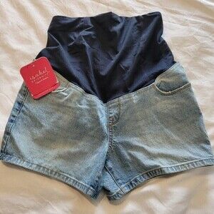 Over Belly Midi Maternity Jean Shorts - Isabel Maternity by Ingrid & Isabel™